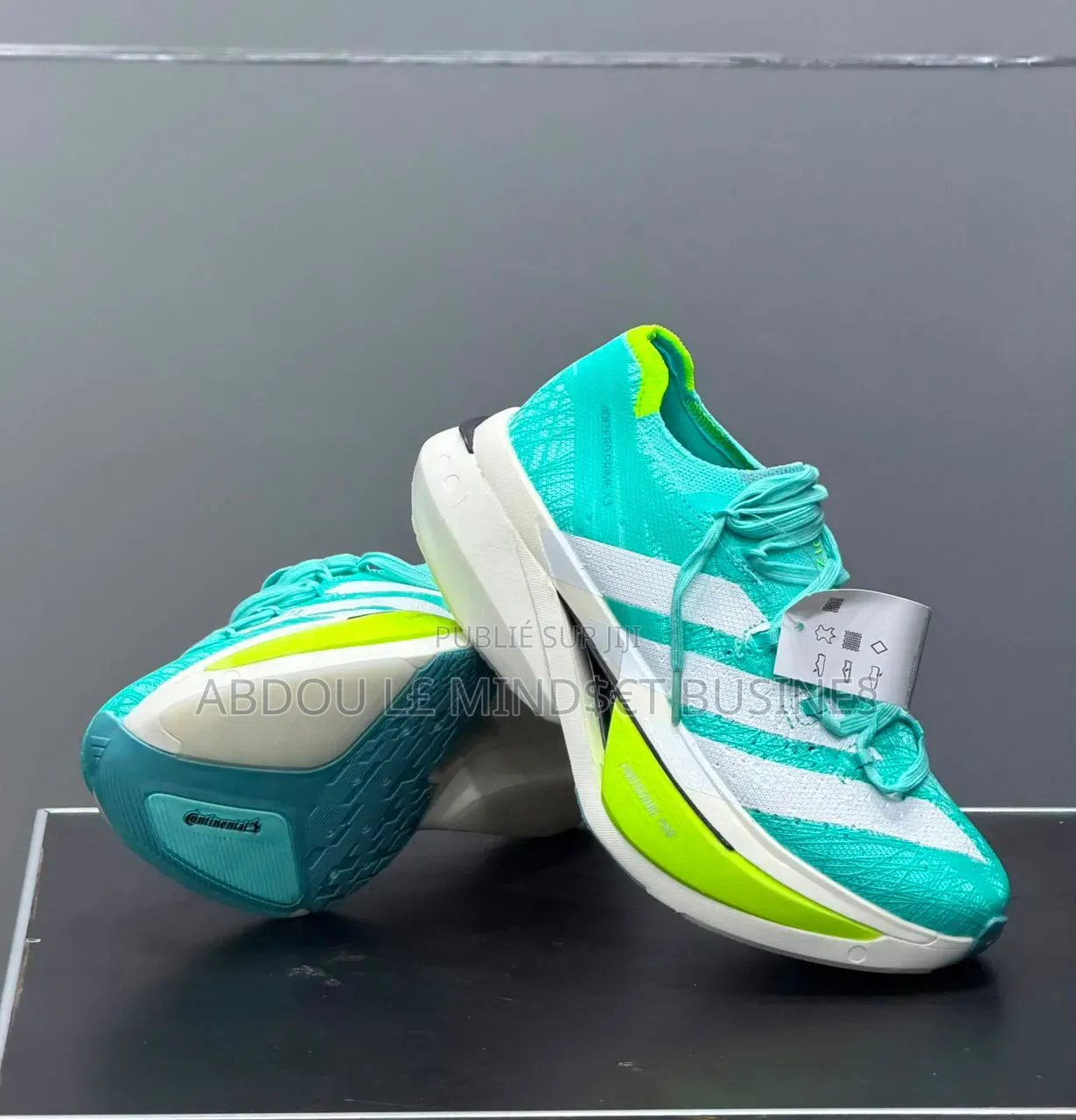 Adidas Adizero Prime X3 Vert-Menth Disponible
