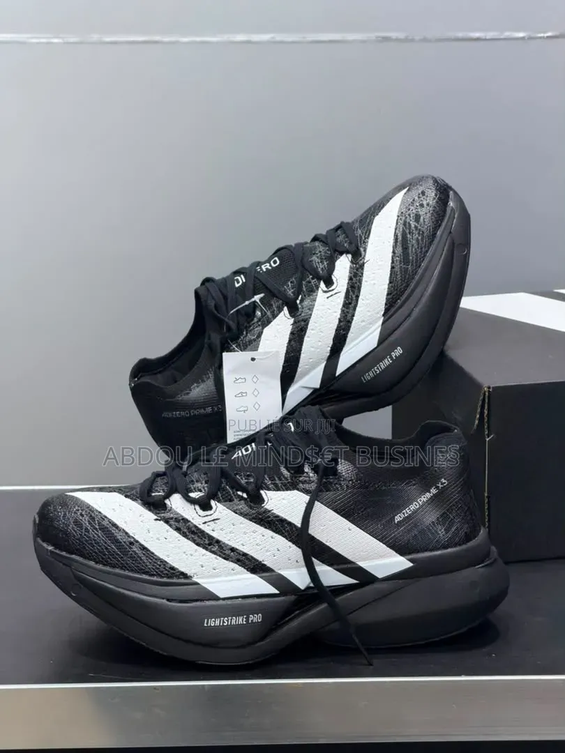 Adidas Adizero Prime X3 Noir Disponible