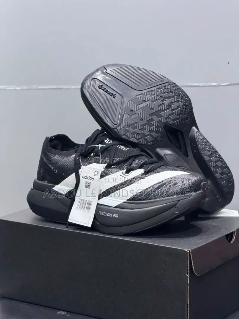 Adidas Adizero Prime X3 Noir Disponible
