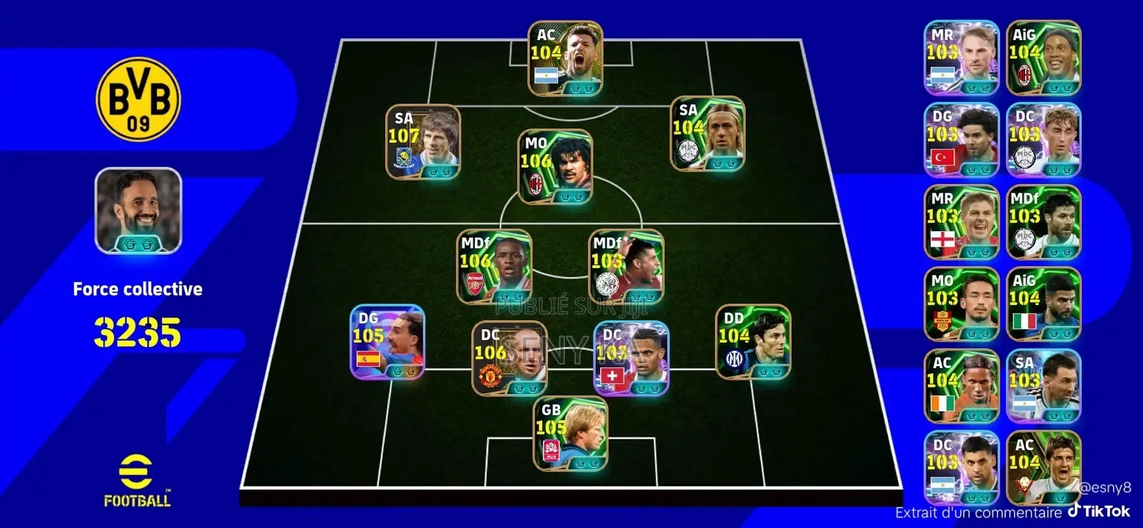 Compte Efoot