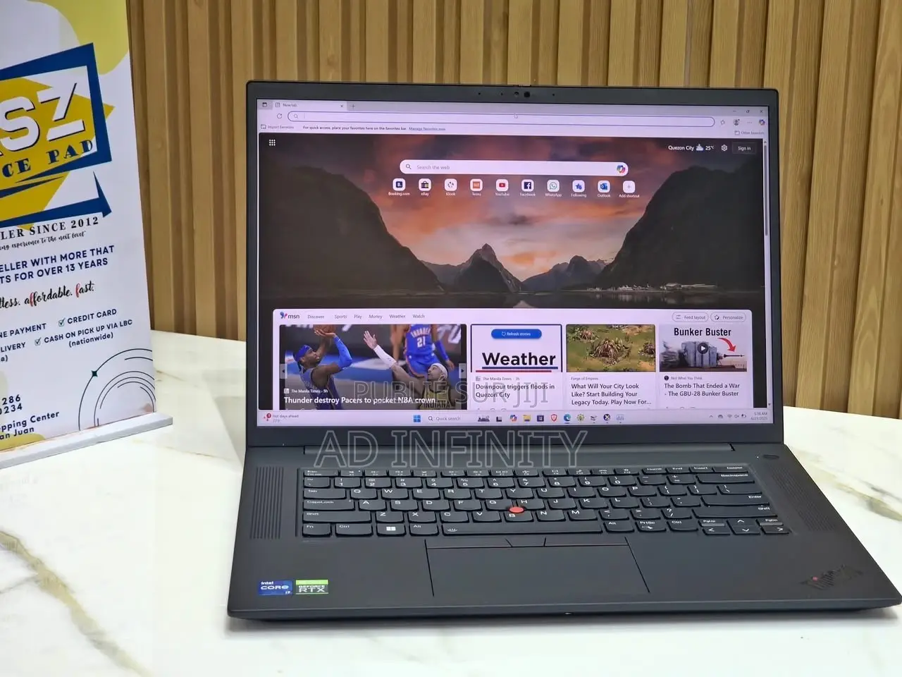 Nouveau Lenovo ThinkPad P1 Gen4 32GB Intel Core i9 SSD 1T