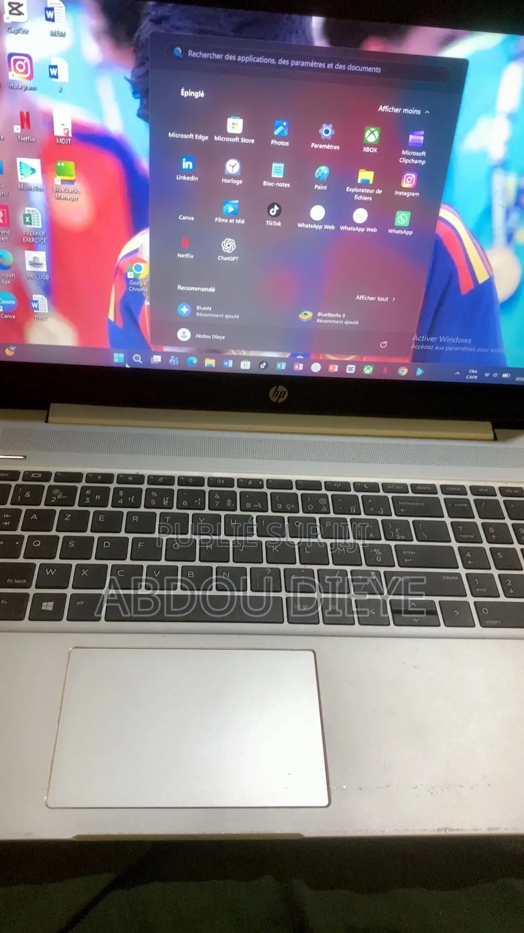 Ordinateur portable HP ProBook 450 G6 8GB Intel Core i5 SSD 1T