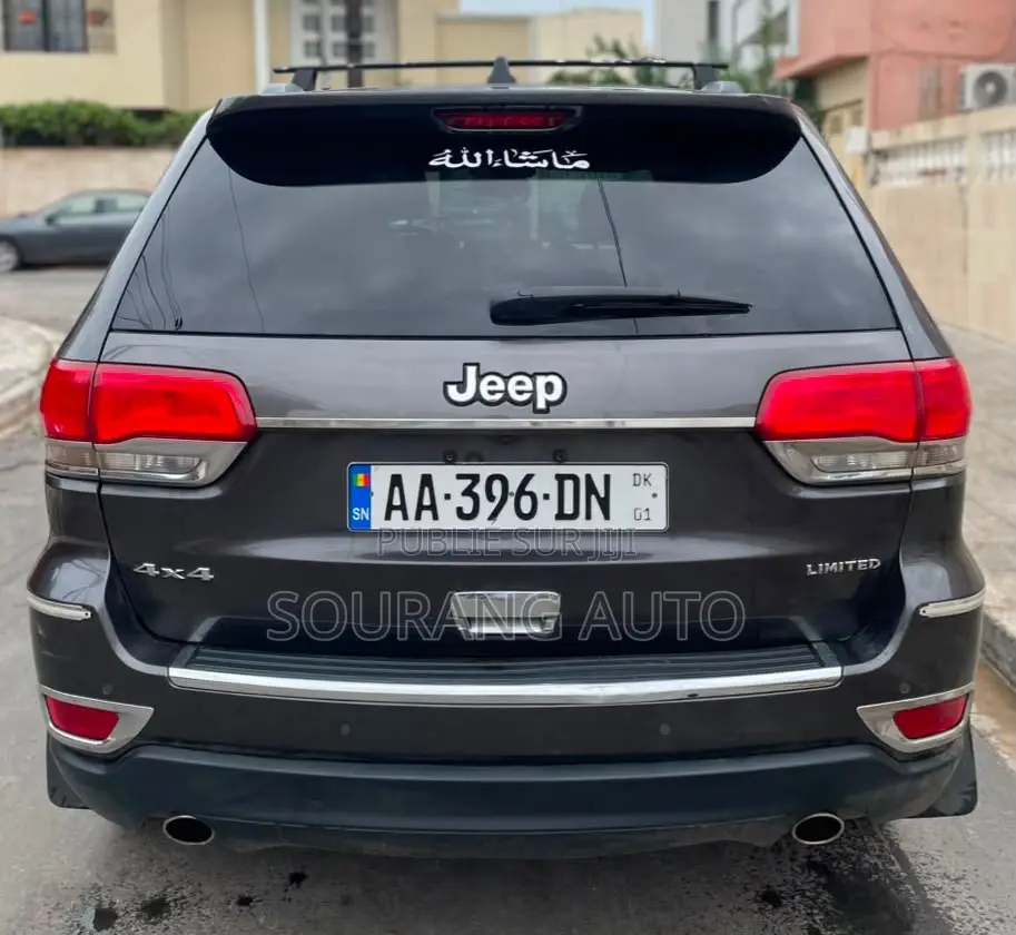 Jeep Grand Cherokee Limited 4dr SUV 4WD (3.6L 6cyl 8A) 2015 Noir