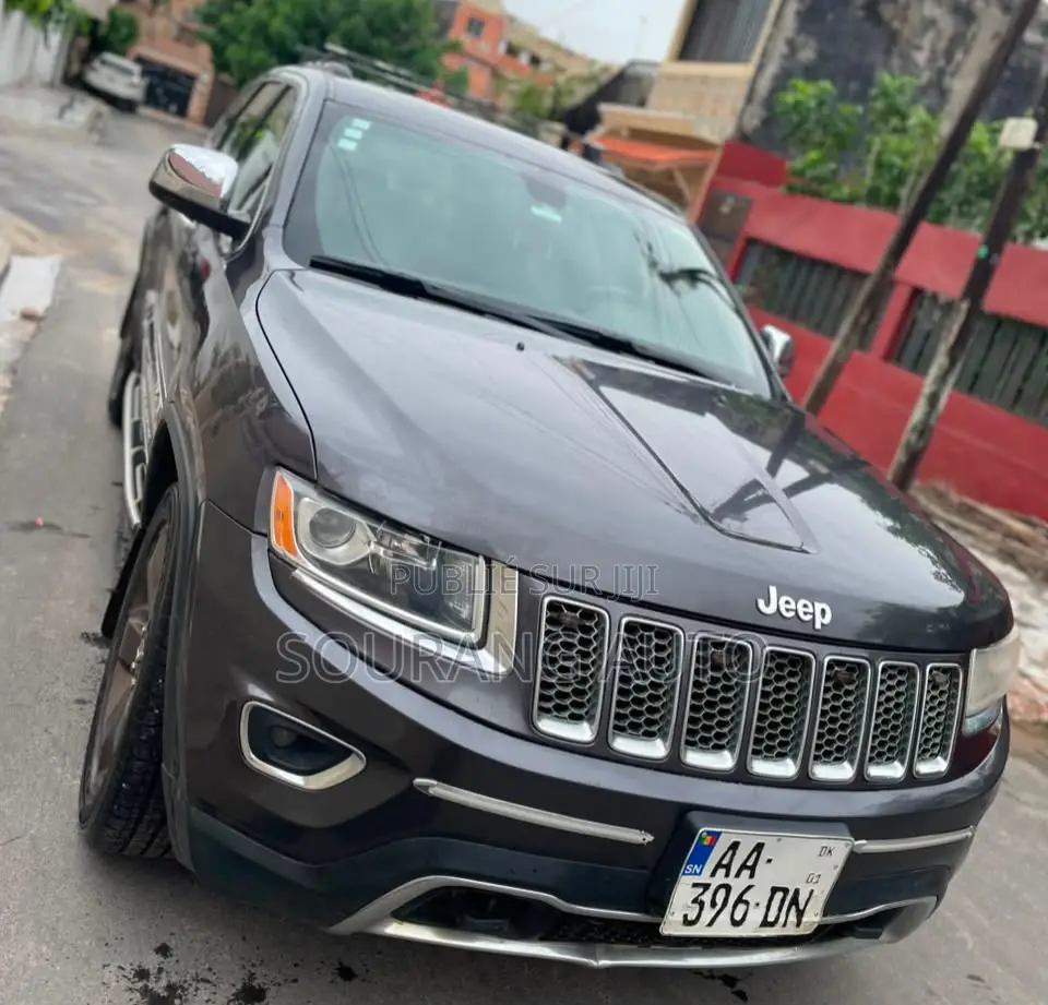 Jeep Grand Cherokee Limited 4dr SUV 4WD (3.6L 6cyl 8A) 2015 Noir