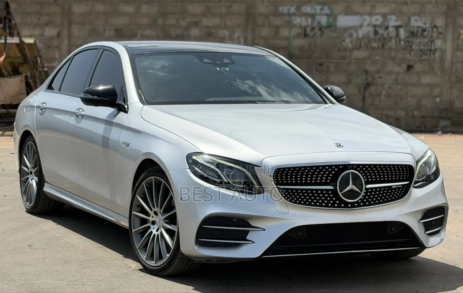 Mercedes-Benz E43 AMG 3.0 AWD 2018 Gris
