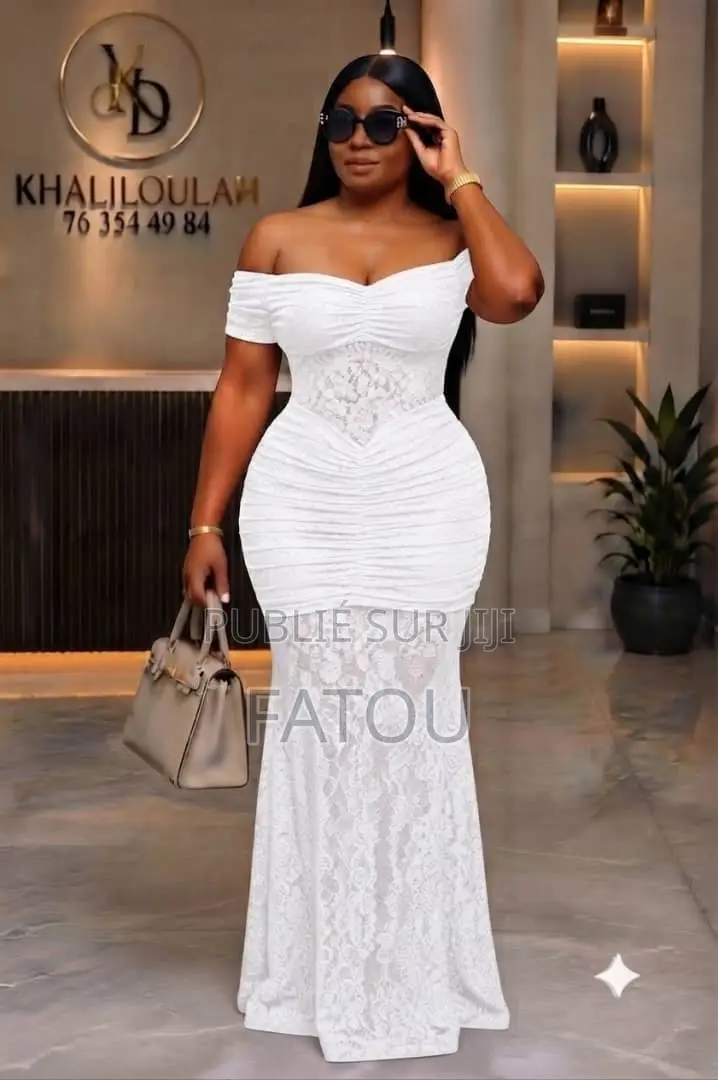 Robe Longue De Soirée Femme - Style Sirène