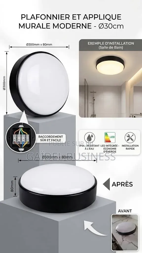Plafonnier Applique Murale LED Design