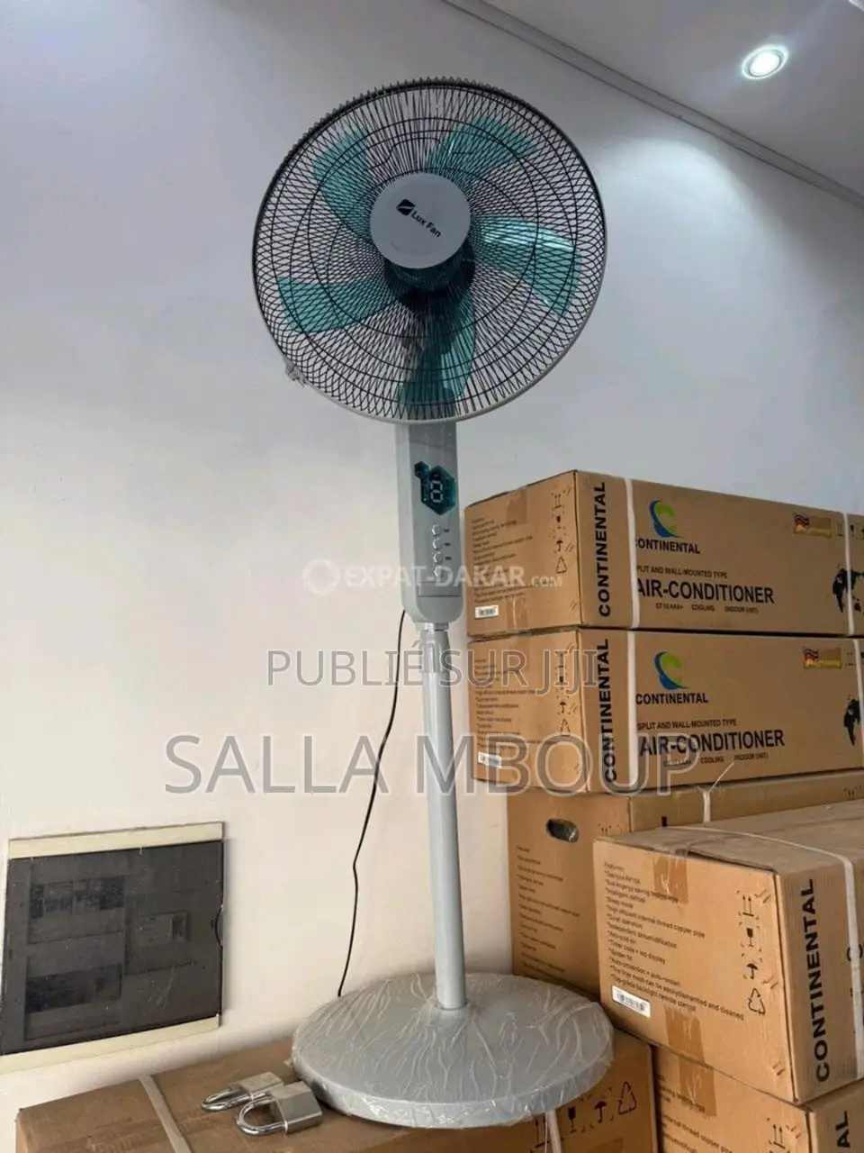 Ventilateur Lux Fan 18pouces Avec Télécommande