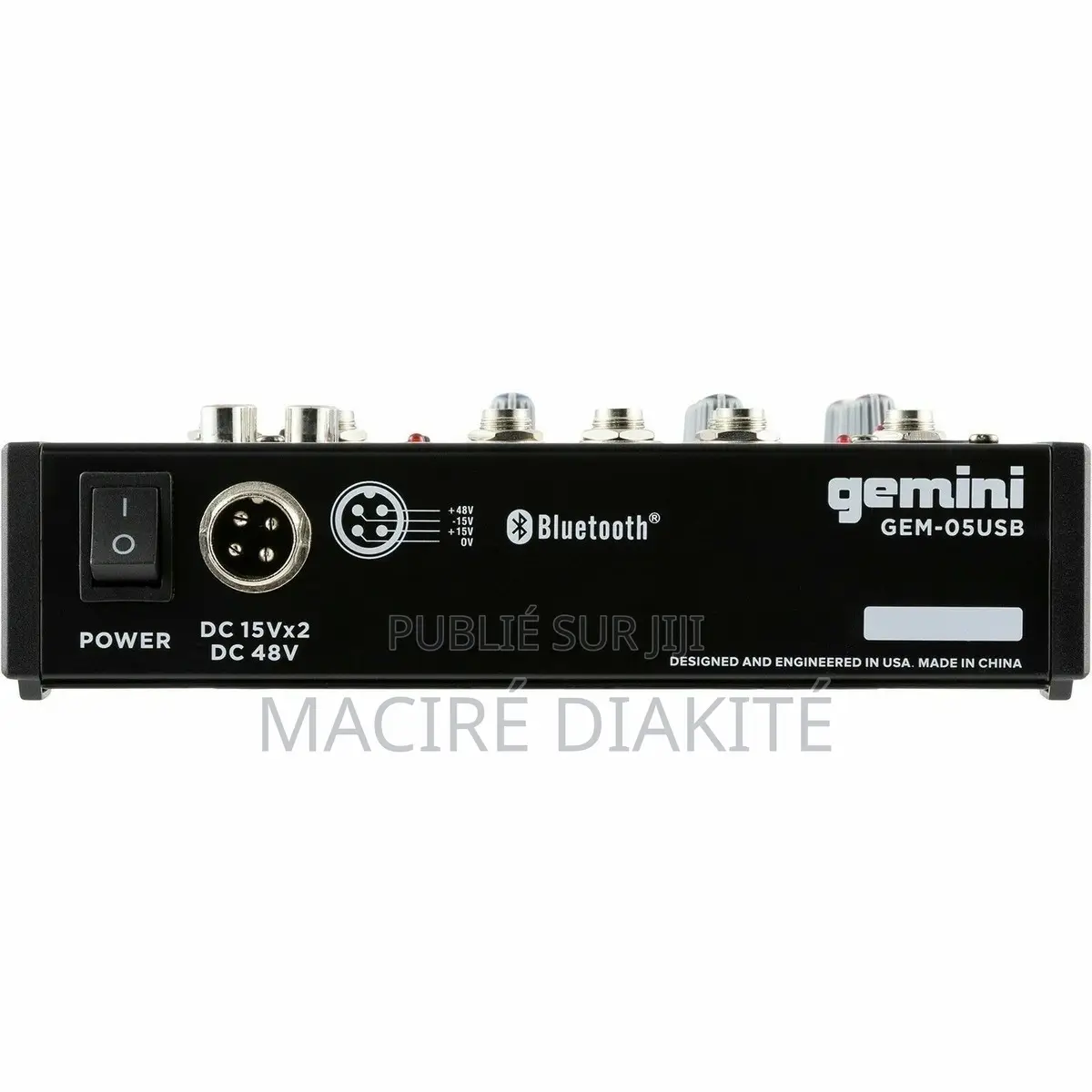 Table De Mixage Gemini Gem-05usb – Neuve