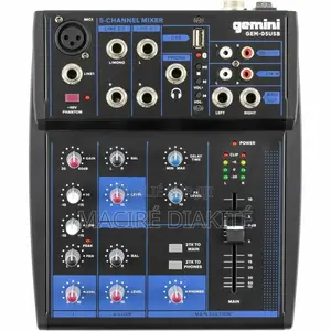 Table De Mixage Gemini Gem-05usb – Neuve