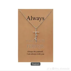 Collier Croix Inoxidable Jésus Love Livraison