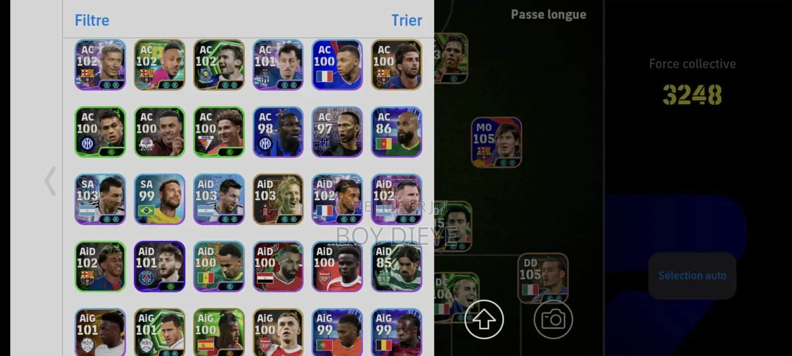 Compte Efootball