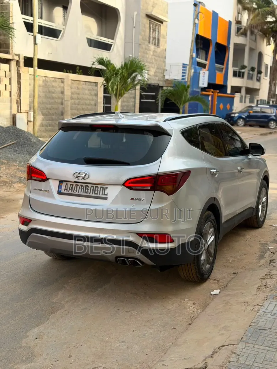 Hyundai Santa Fe 2016 Gris