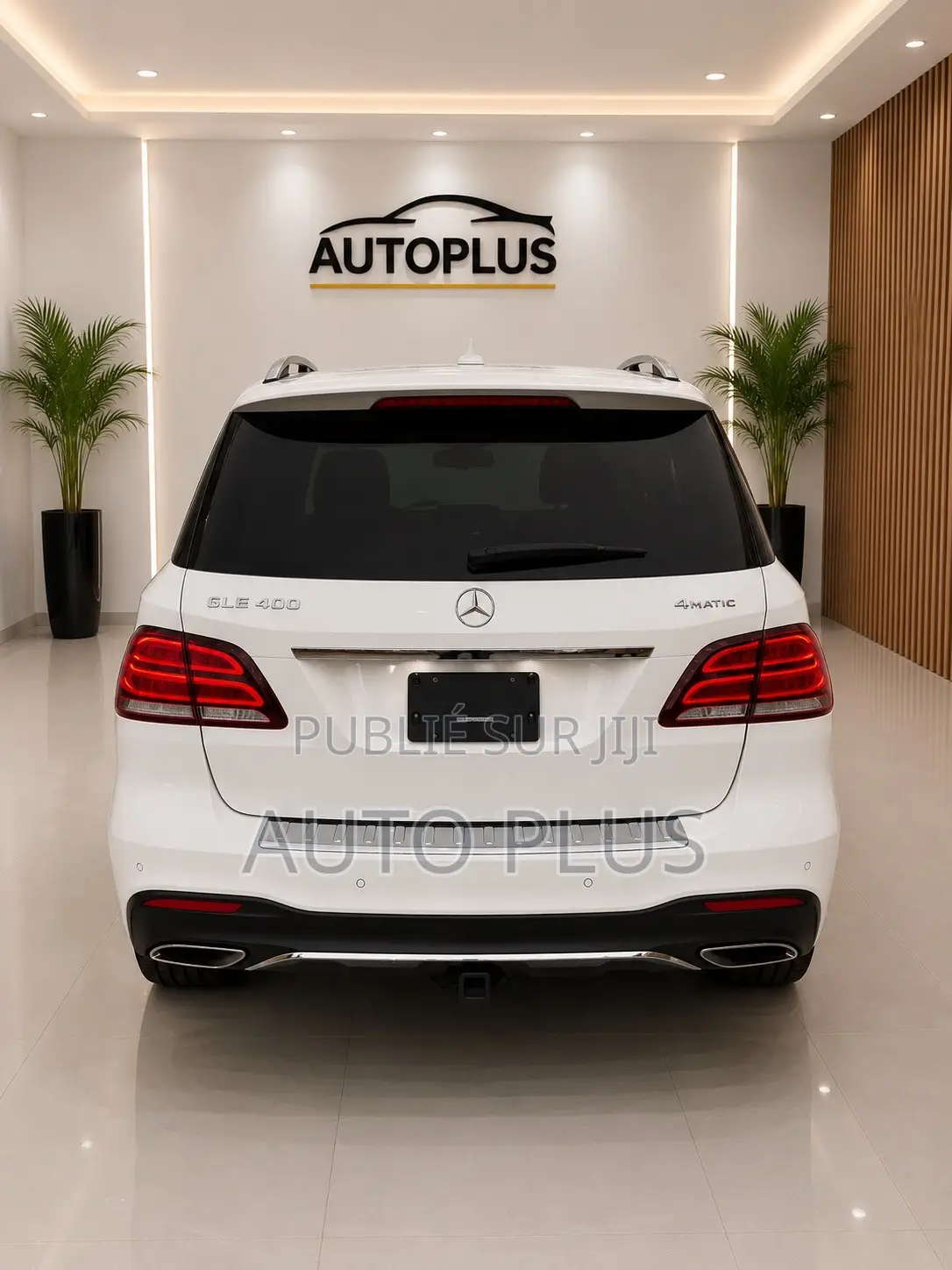 Mercedes-Benz GLE-Class 2017 Blanc