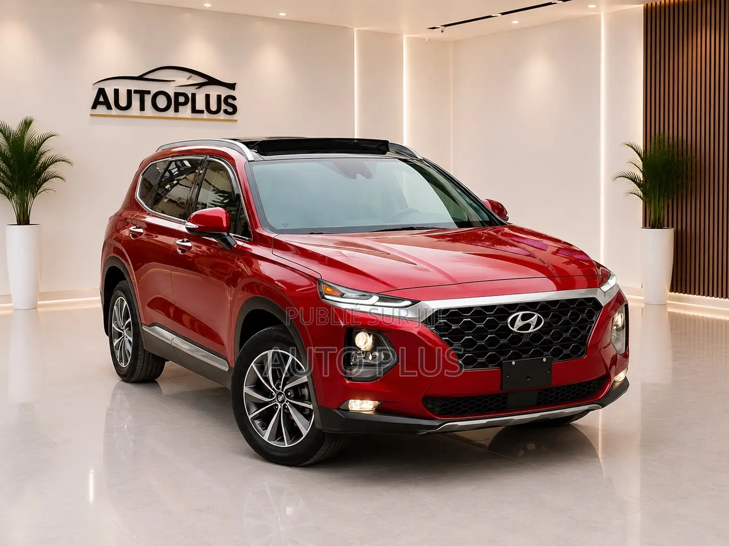 Hyundai Santa Fe 2019 Rouge