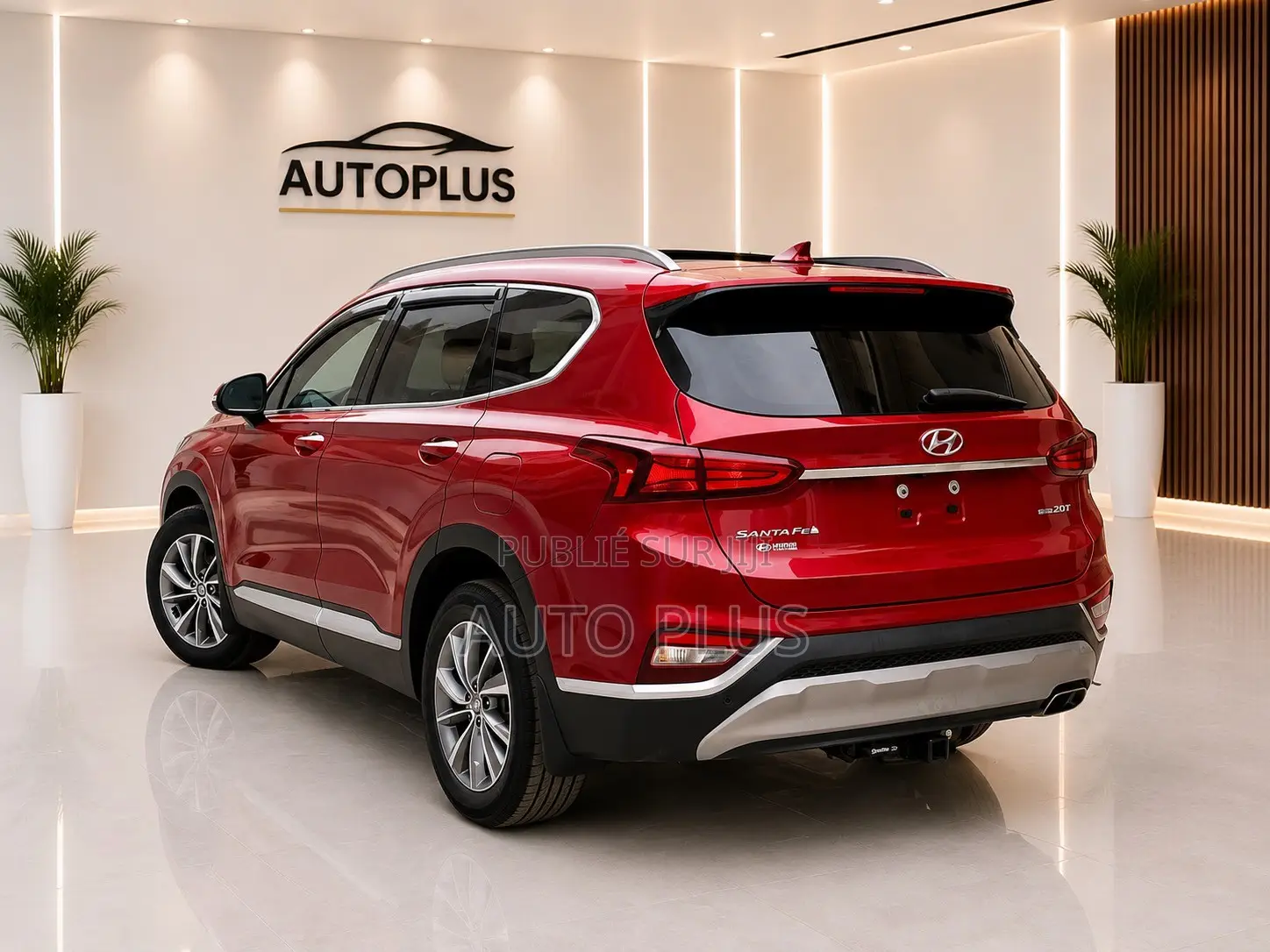Hyundai Santa Fe 2019 Rouge