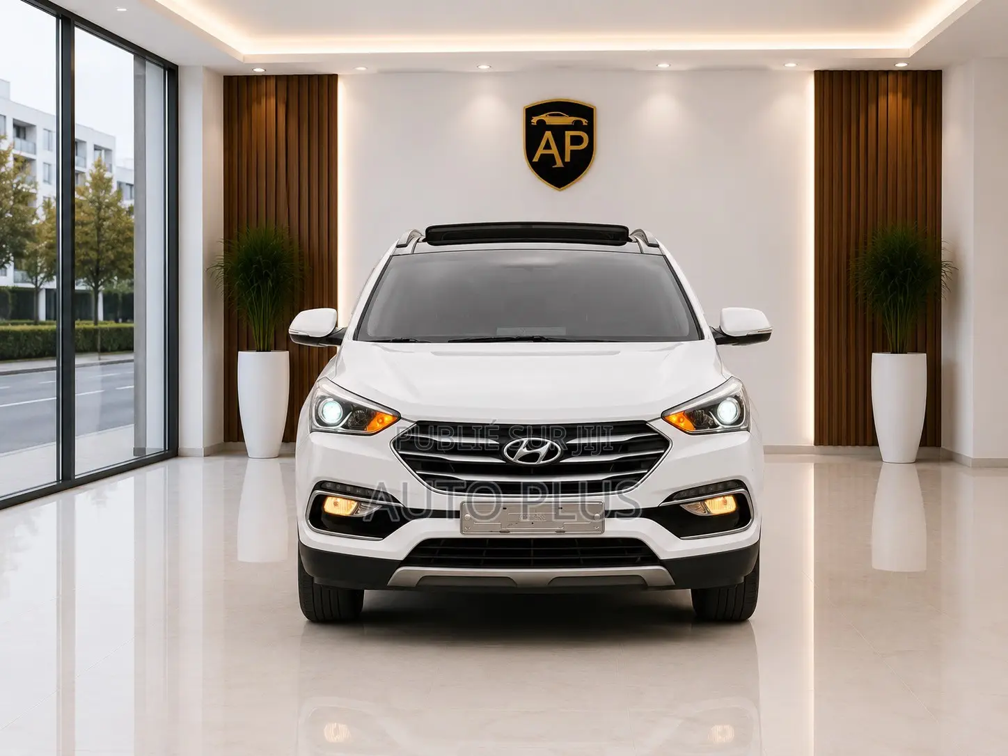 Hyundai Santa Fe 2017 Blanc