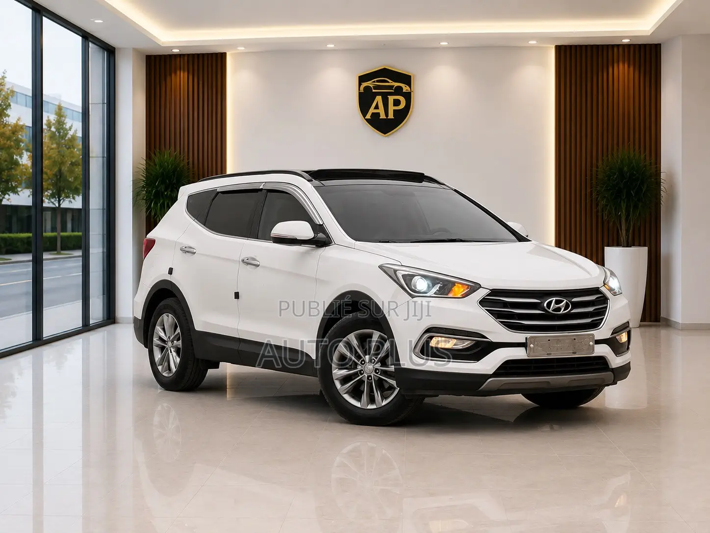 Hyundai Santa Fe 2017 Blanc
