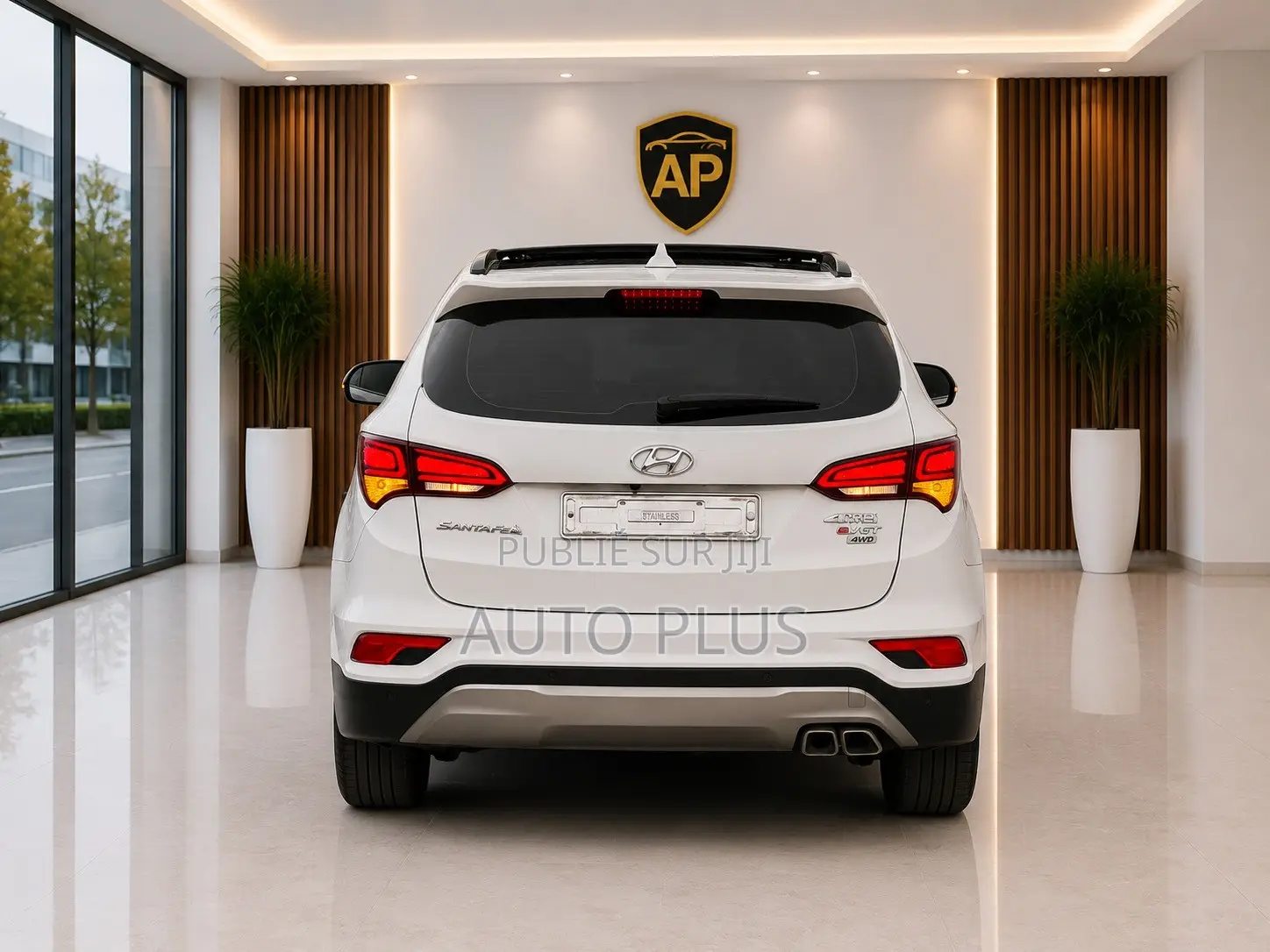Hyundai Santa Fe 2017 Blanc