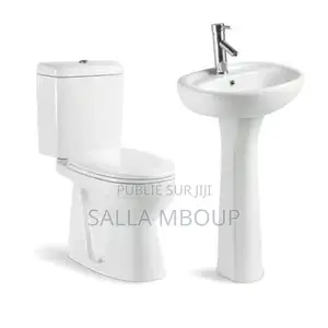 Chaise Anglais Et Lavabo Ensemble