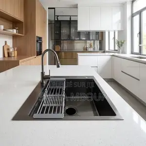 Évier Cuisine Lour Original Avec Siphon Robinet Ensemble