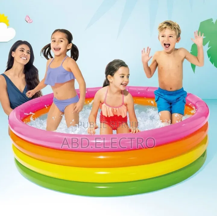 Piscine Gonflable Colorée Pour Enfants
