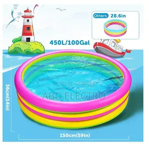 Piscine Gonflable Colorée Pour Enfants