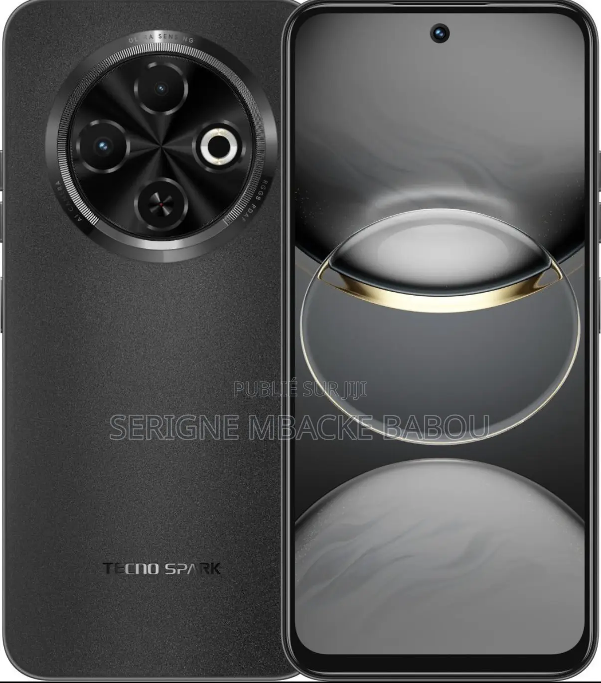 Nouveau Tecno Spark 30C 128 GB Noir
