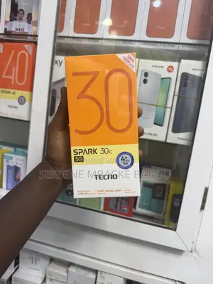 Nouveau Tecno Spark 30C 128 GB Noir