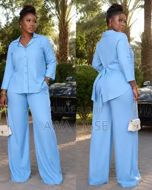 Ensemble Bas Large Plus Chemise
