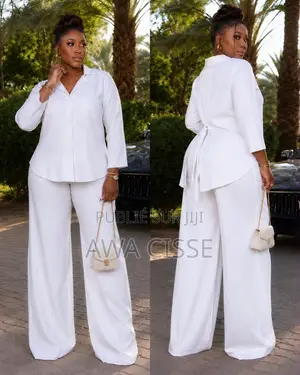 Ensemble Bas Large Plus Chemise