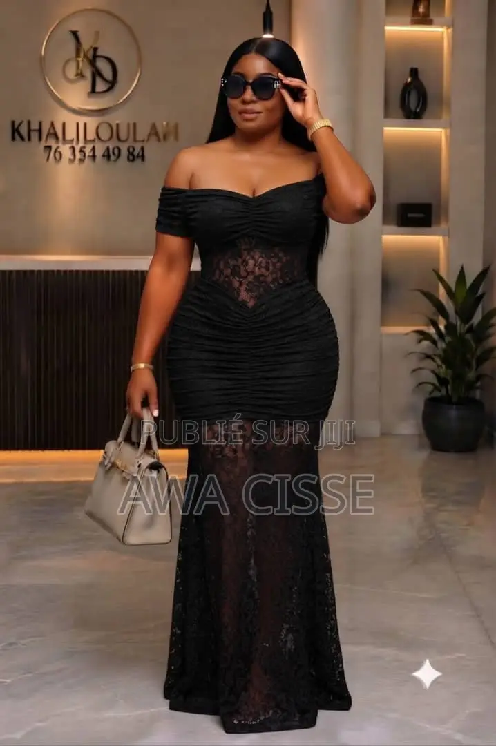 Robe Dentelle Moulante