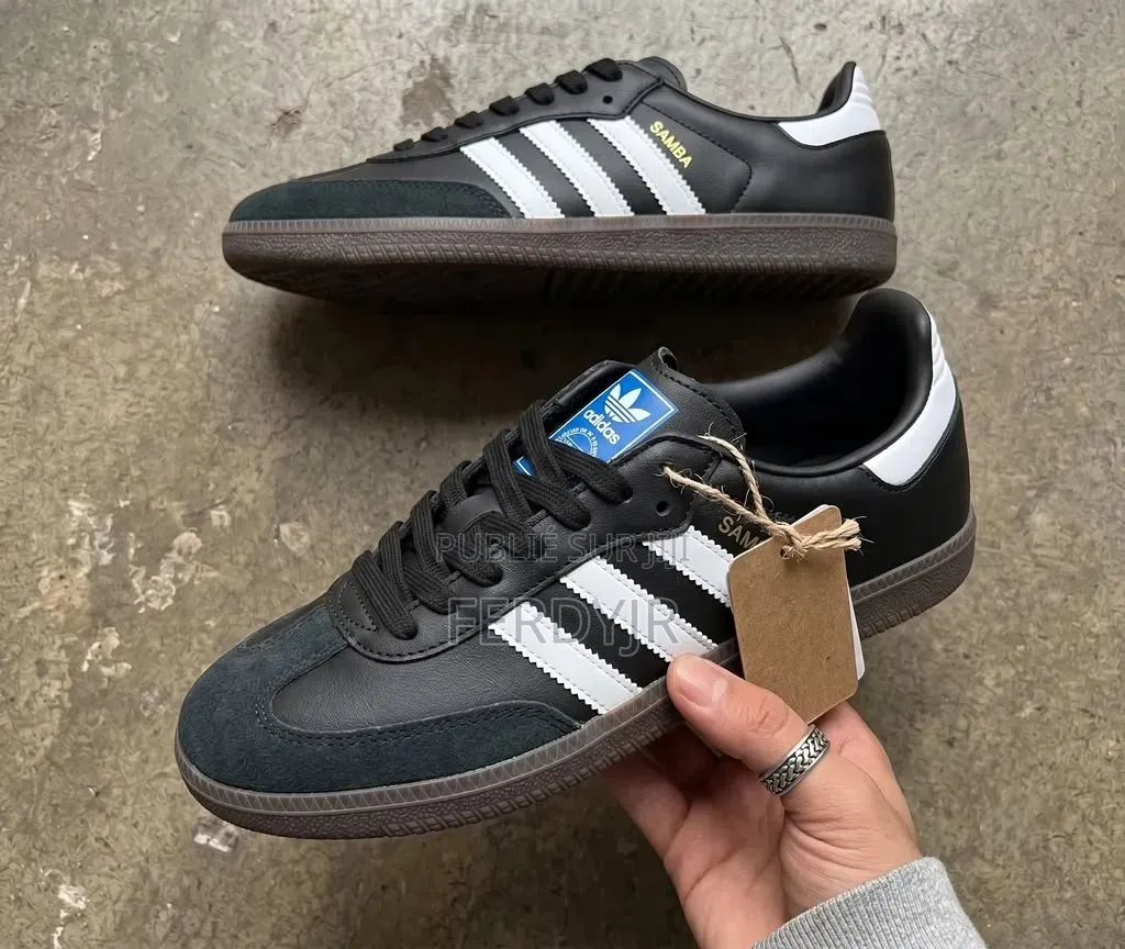 Adidas Samba OG Black White / Livraison Incluse