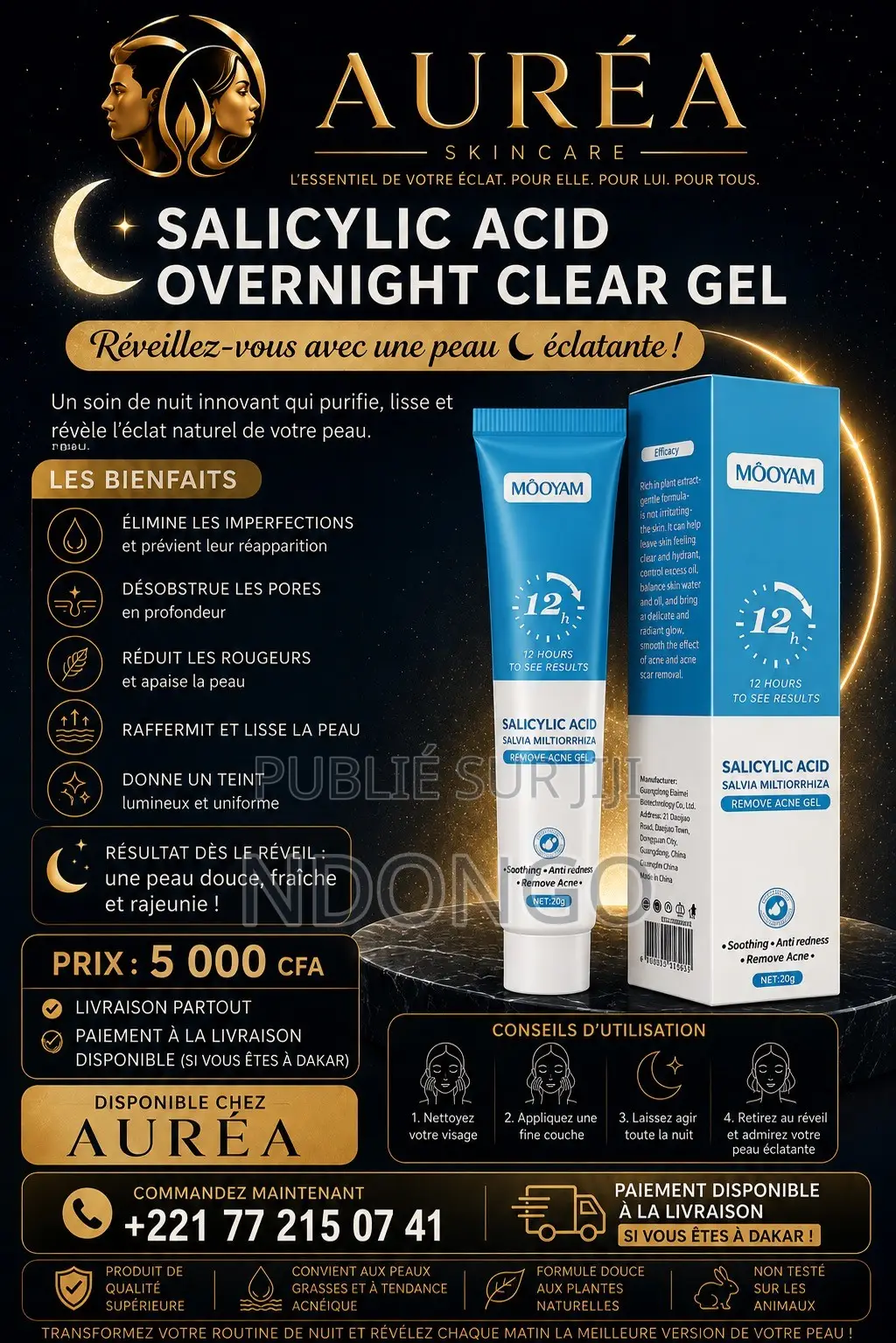 Gel Anti-Acné À L’acide Salicylique