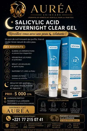 Gel Anti-Acné À L’acide Salicylique