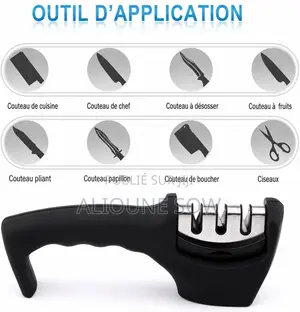 Aiguiseur De Couteaux Professionnel 3 Étapes
