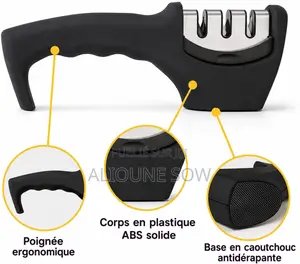 Aiguiseur De Couteaux Professionnel 3 Étapes