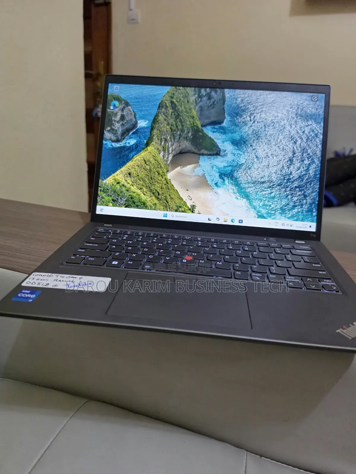 Nouveau Lenovo ThinkPad T14 G4 16GB Intel Core i7 SSD 512GB