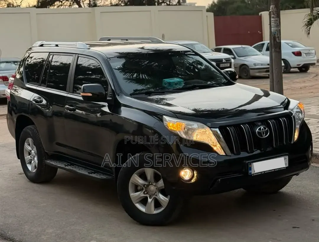 Toyota Land Cruiser Prado 2017 Noir