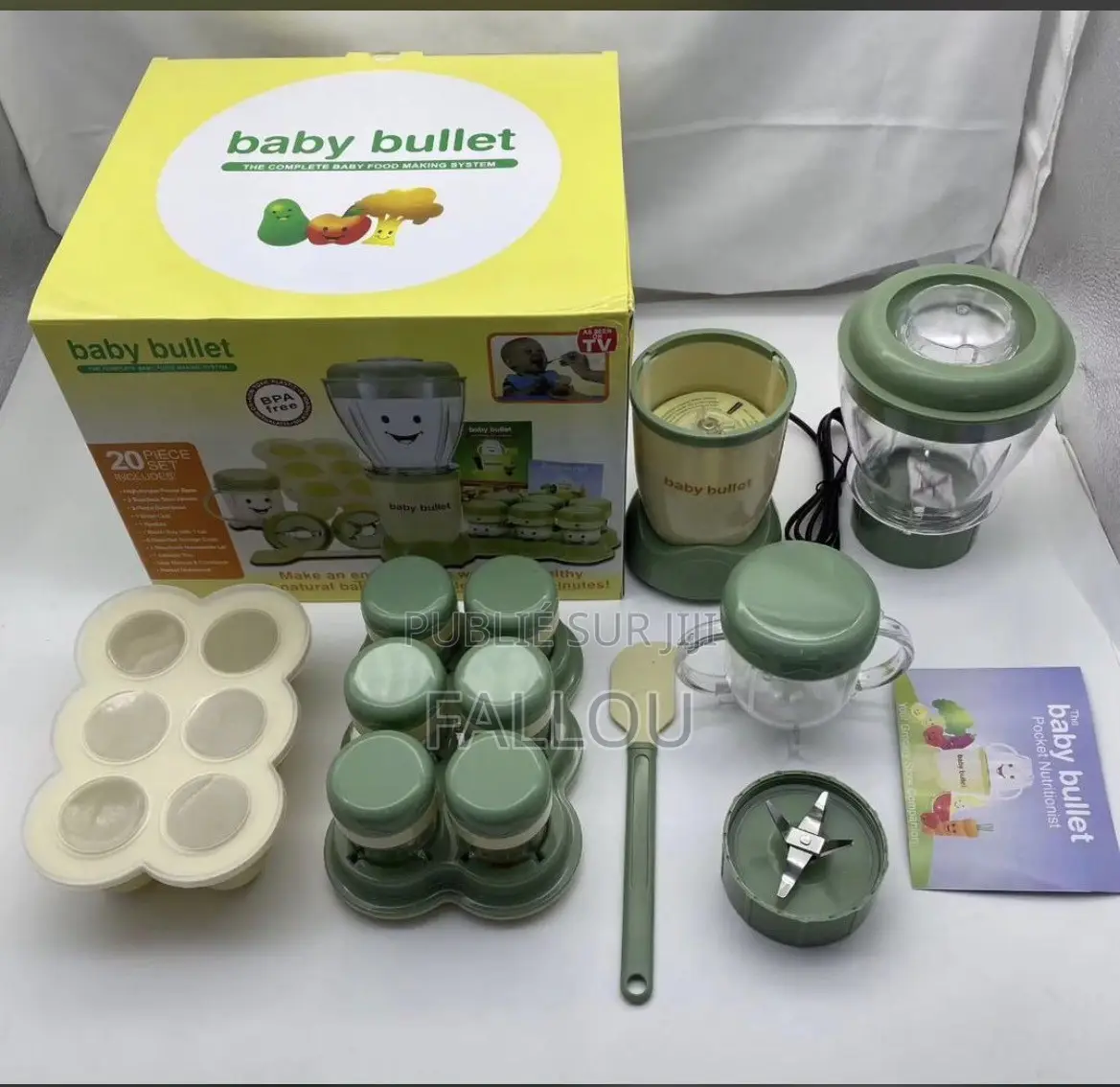 Mixeur Bébé 20 Pièces