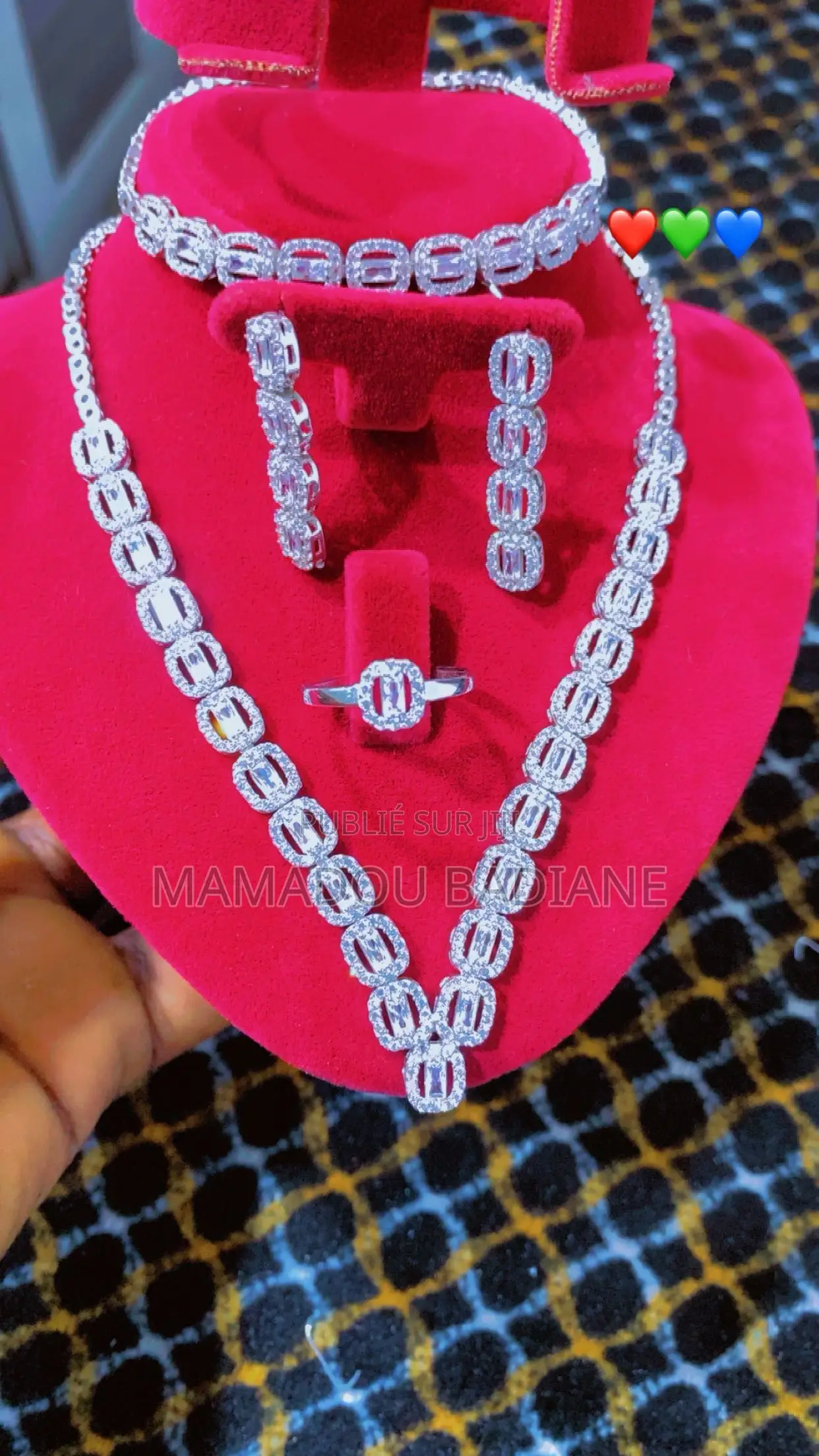 Parrure en Argent Importé Sterling Silver 925
