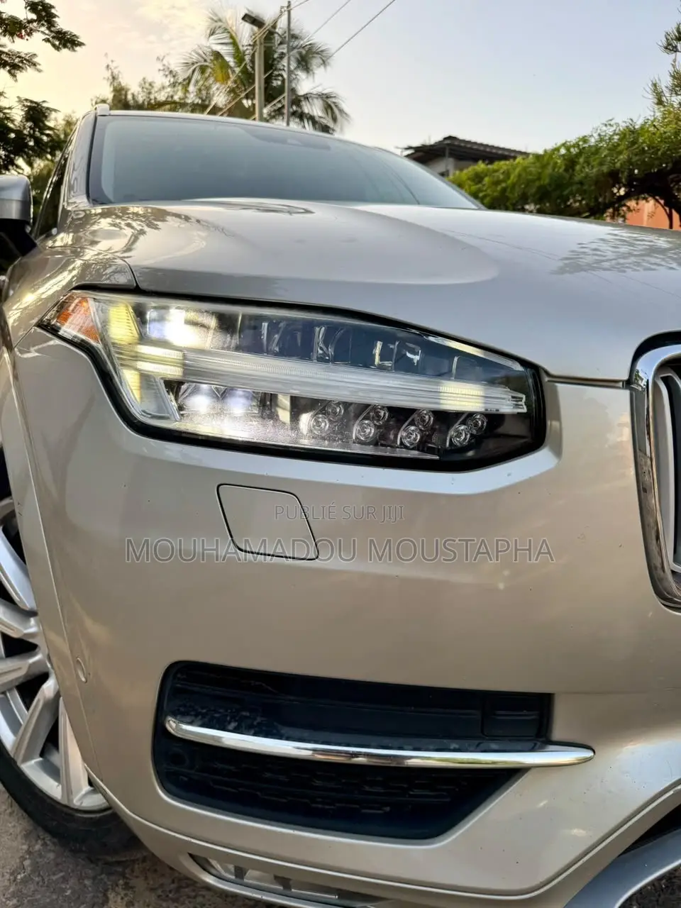 Volvo XC90 T6 Inscription AWD (2.0L 4cyl 8A) 2016 Argenté