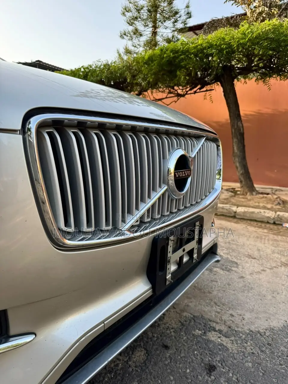 Volvo XC90 T6 Inscription AWD (2.0L 4cyl 8A) 2016 Argenté