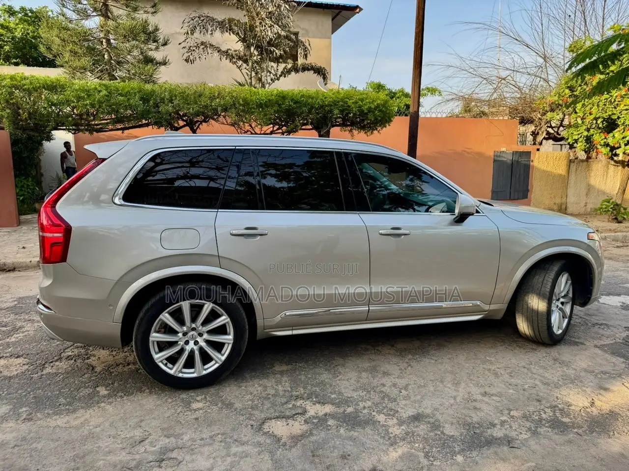 Volvo XC90 T6 Inscription AWD (2.0L 4cyl 8A) 2016 Argenté