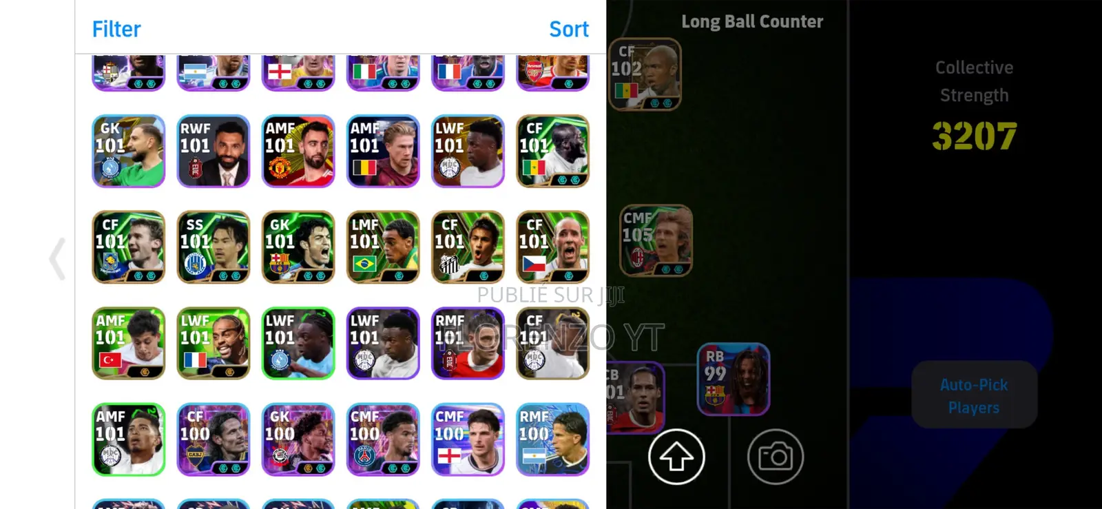 Compte Efootball 3221 Max Avec Des Legendes