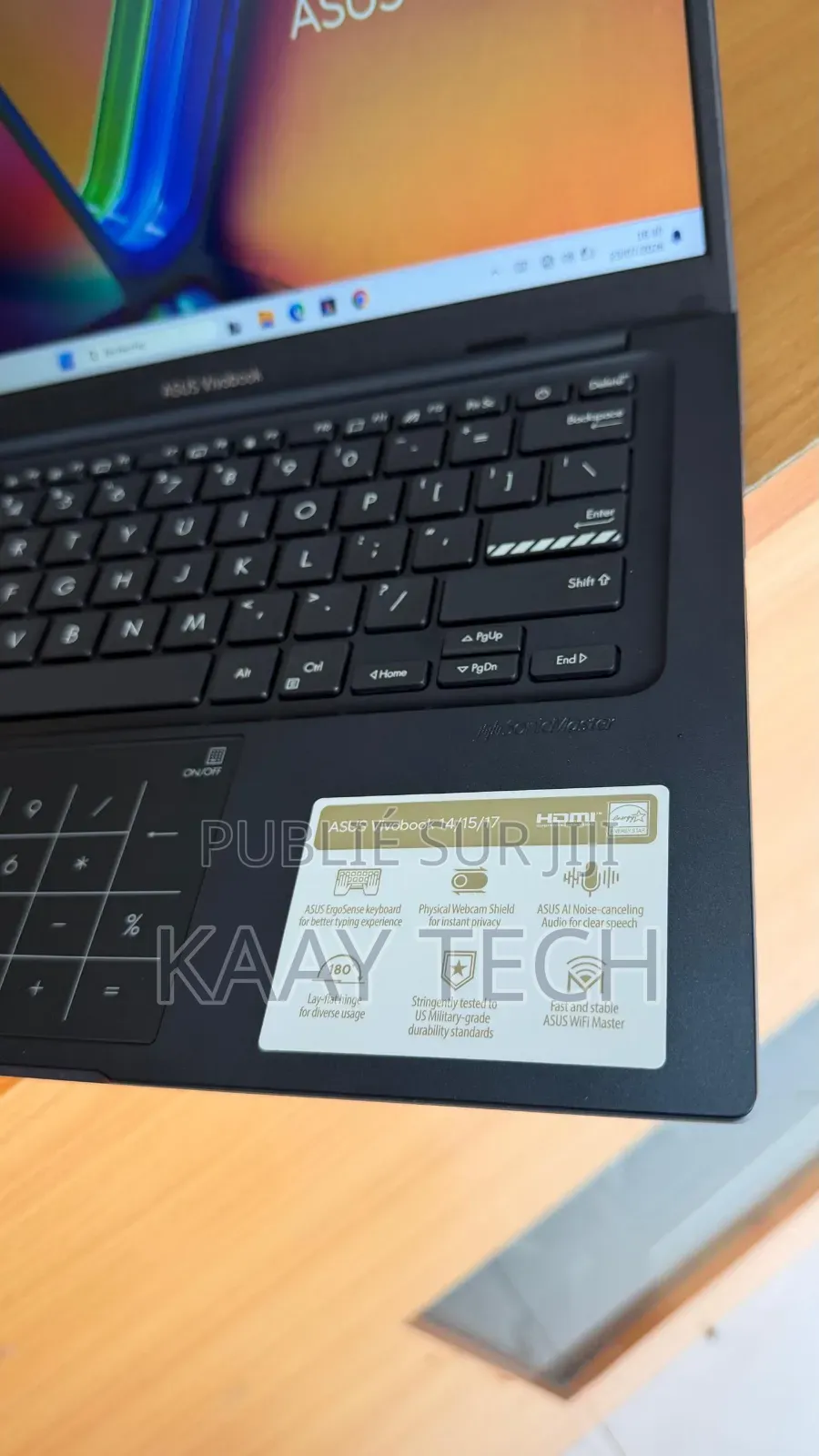 Nouveau Asus Vivobook 14 OLED 16GB Intel Core i3 SSD 256GB