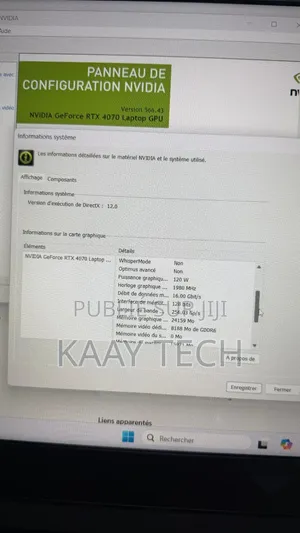 Nouveau Ordinateur portable HP Victus 16 32GB AMD Ryzen 7 SSD 512GB