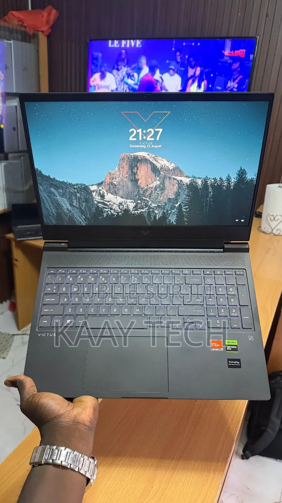 Nouveau Ordinateur portable HP Victus 16 32GB AMD Ryzen 7 SSD 512GB