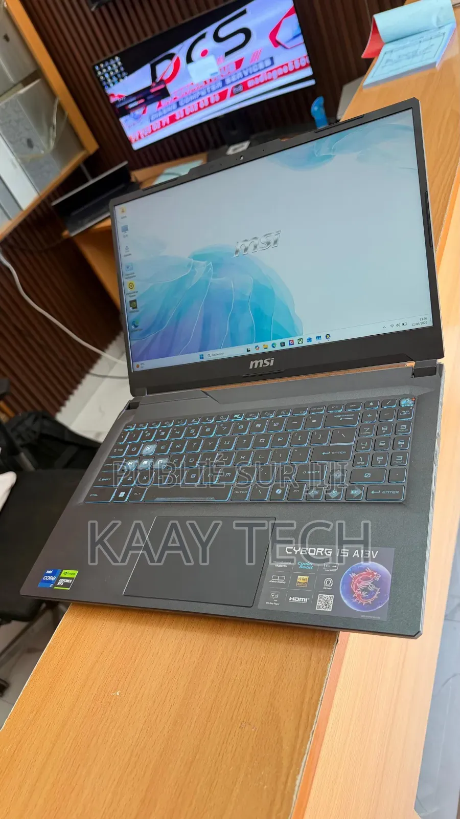 Nouveau Ordinateur portable MSI Cyborg 15 32GB Intel Core i7 SSD 512GB