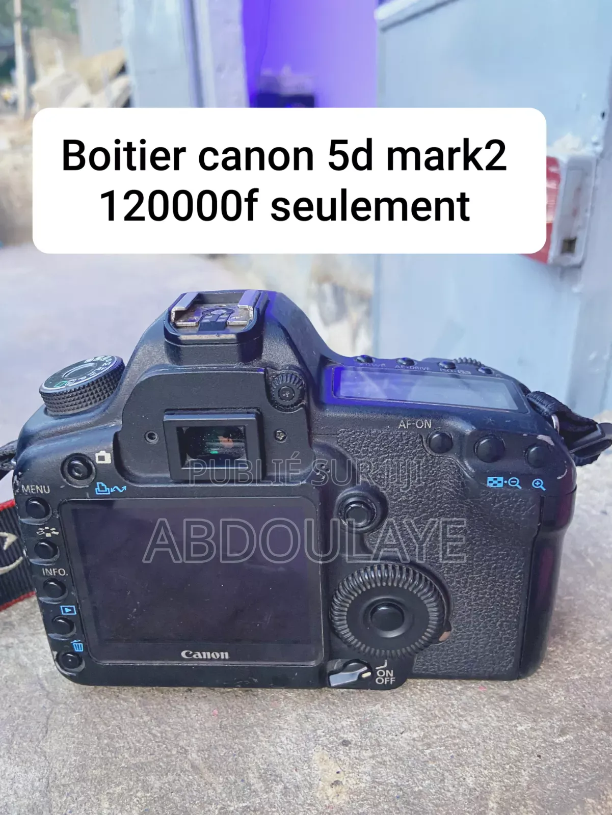 Boitier Canon 5d Mark2 Occasion